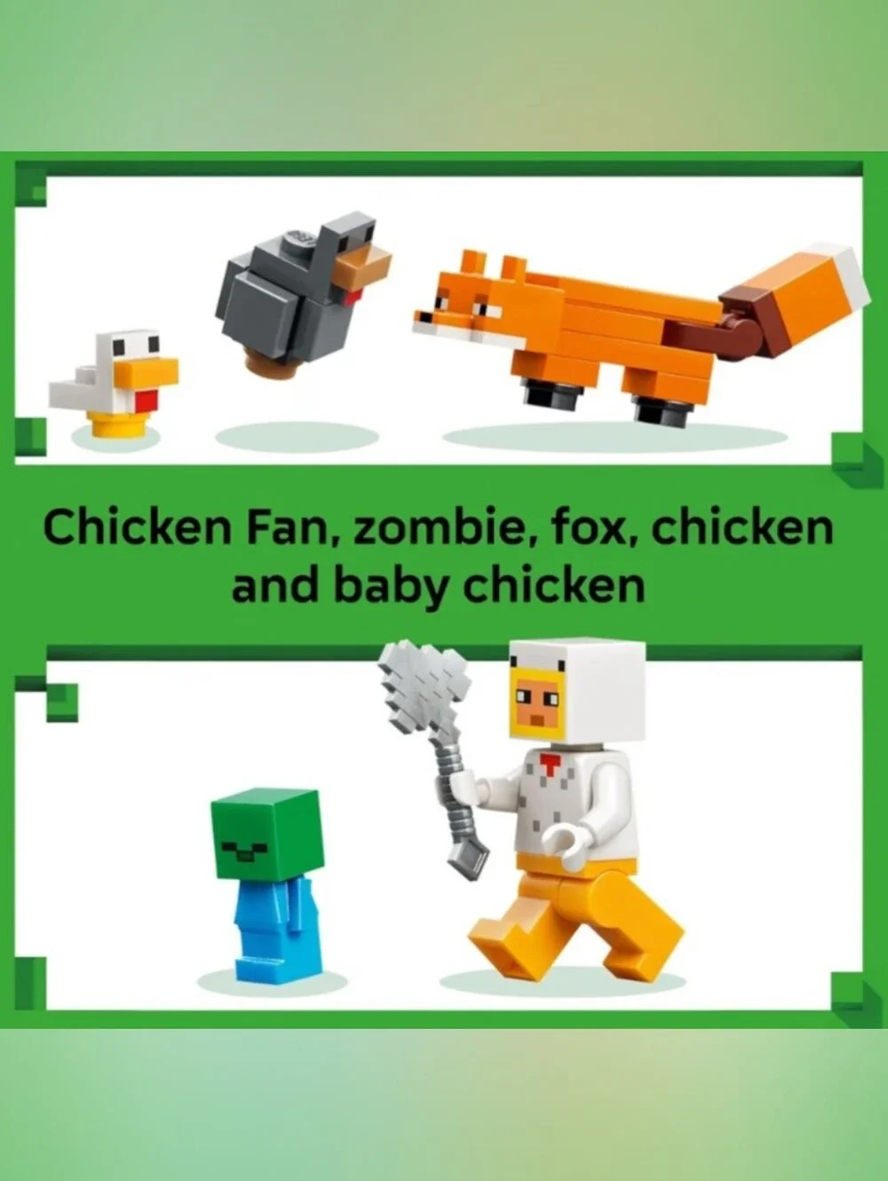 LEGO Minecraft Chicken Farm Set. NWT Ages 7+ 233 PCS